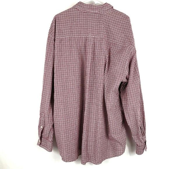 Chaps Ralph Lauren Plaid Long Sleeve Big Men 3XB - Picture 2 of 5